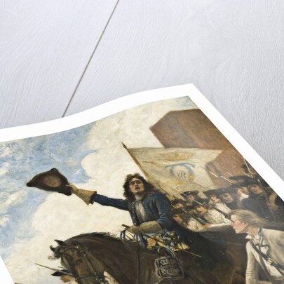 Magnus Stenbock in the Battle of Helsingborg by Gustaf Cederström