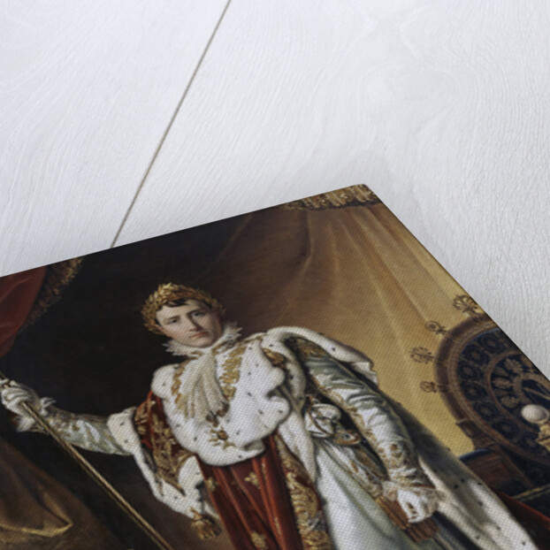Portrait of Emperor Napoléon I Bonaparte in his Coronation Robes, ca 1804 by François Pascal Simon Gérard