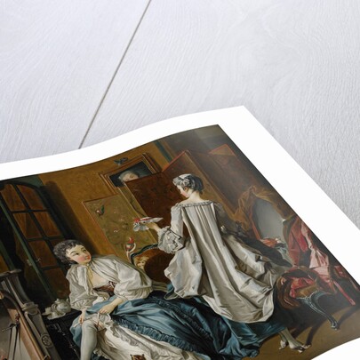 Morning toilet (After François Boucher) by Pehr Hilleström