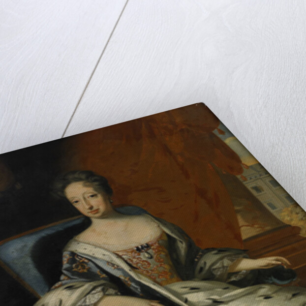Portrait of Hedvig Eleonora of Holstein-Gottorp, Queen of Sweden by David von Krafft