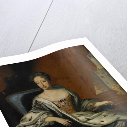 Portrait of Hedvig Eleonora of Holstein-Gottorp, Queen of Sweden by David von Krafft