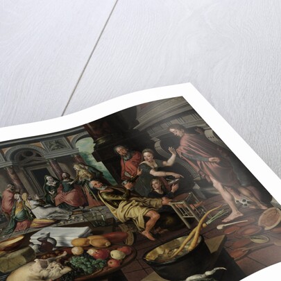 Christ in the House of Martha and Mary, 1553 by Pieter Aertsen