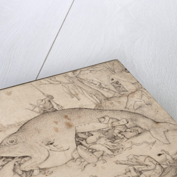 Big Fish Eat Little Fish, 1556 by Pieter Bruegel the Elder