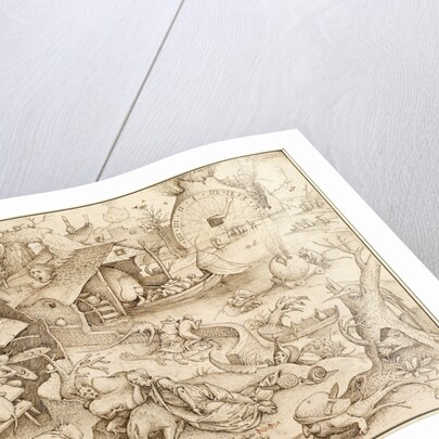 Acedia (Sloth) From the series Seven Deadly Sins, 1557 by Pieter Bruegel the Elder