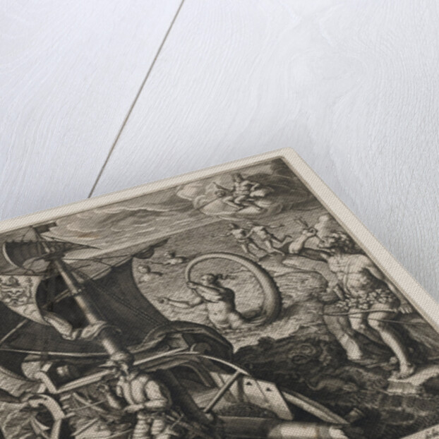 Ferdinandes Magallanes Lusitanus (Americae Retectio), 1591 by Philipp Galle