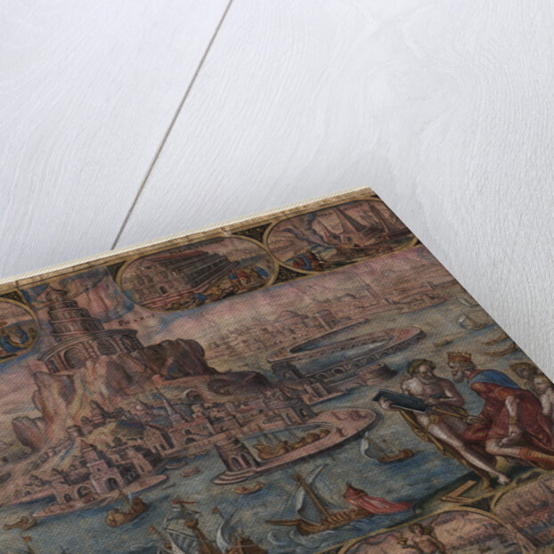 The Lighthouse at Alexandria by Philipp Galle