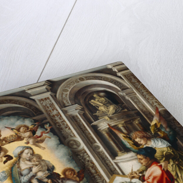Saint Luke Painting the Madonna, c. 1520 by Jan Gossaert
