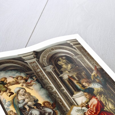 Saint Luke Painting the Madonna, c. 1520 by Jan Gossaert