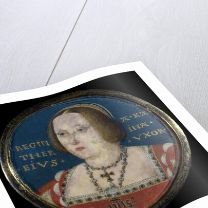 Portrait of Queen Catherine of Aragon, c. 1525 by Lucas Horenbout
