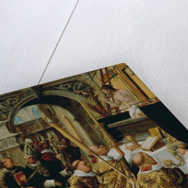 The Mass of Saint Gregory the Great, ca 1510-1520 by Adriaen Isenbrant