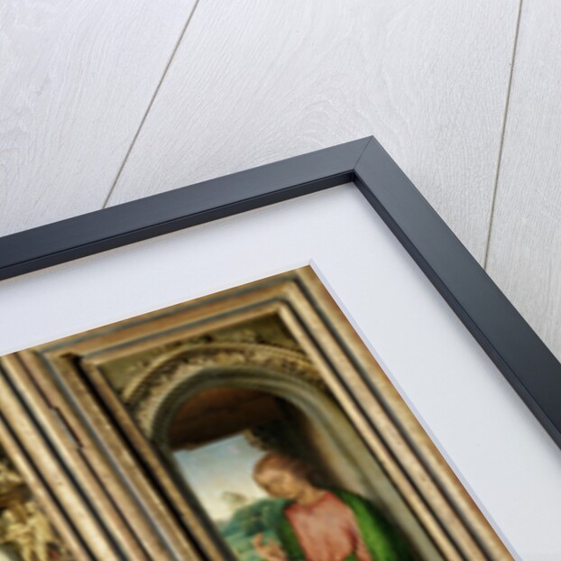 Small Triptych of St. John the Baptist, c. 1490 by Hans Memling