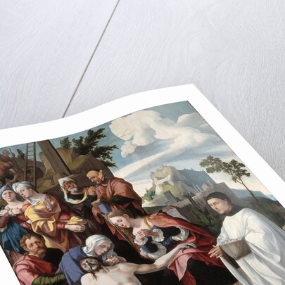 The Lamentation over Christ with a Donor, c.1535 by Jan Scorel van