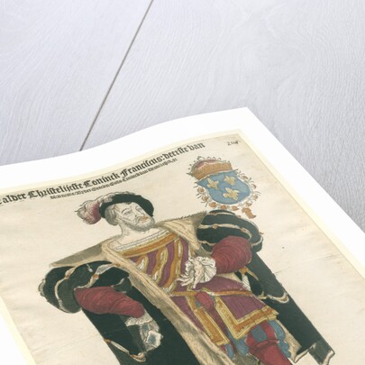 Portrait of Francis I, King of France, Duke of Brittany, Count of Provence, c.1540 by Cornelis Anthonisz.
