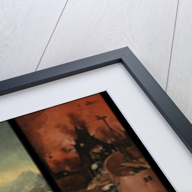 The Haywain (Triptych), c. 1516 by Hieronymus Bosch