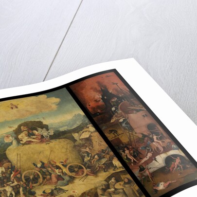 The Haywain (Triptych), c. 1516 by Hieronymus Bosch