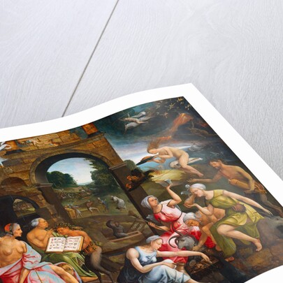 Saul and the Witch of Endor, 1526 by Jacob Cornelisz van Oostsanen