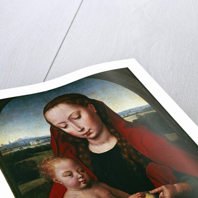 The Virgin and child, 1480-1490 by Hans Memling