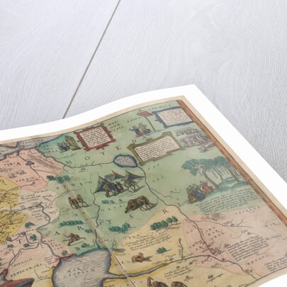 Map of Russia by Abraham Ortelius