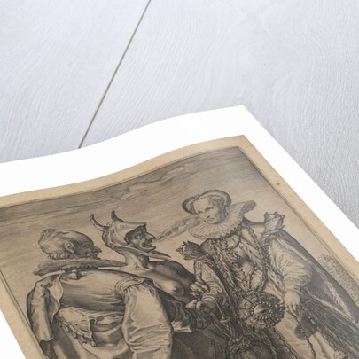 Marriage for Wealth Officiated by the Devil, ca. 1600 by Jan Saenredam