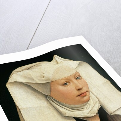 Portrait of a Woman with a Winged Bonnet, c. 1440 by Rogier van der Weyden