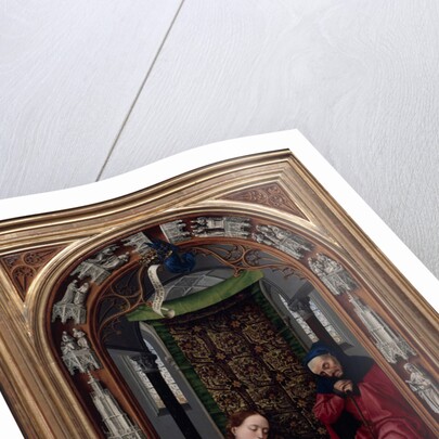 The Altar of Our Lady (Miraflores Altar), left panel, c. 1440 by Rogier van der Weyden