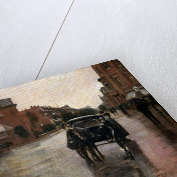 Rainy Day, Boston, 1885 by Childe Hassam