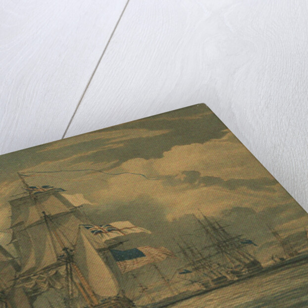HMS Shannon captures USS Chesapeake, 1 June 1813, 1813 by J. G. C. Schetly