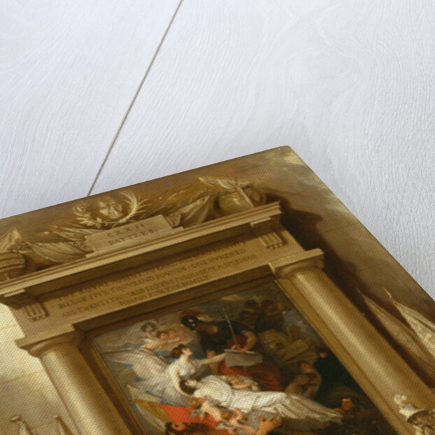 The Apotheosis of Nelson, 1807 by Benjamin West