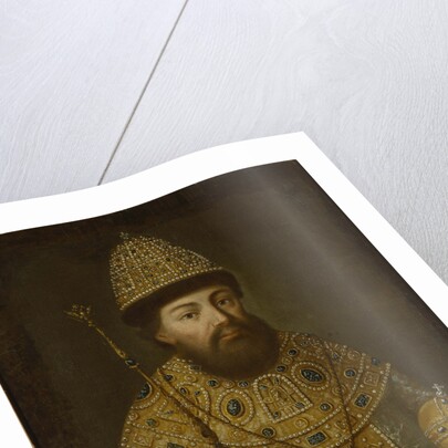 Portrait of the Tsar Alexis I Mikhailovich of Russia, ca 1675 by Anonymous