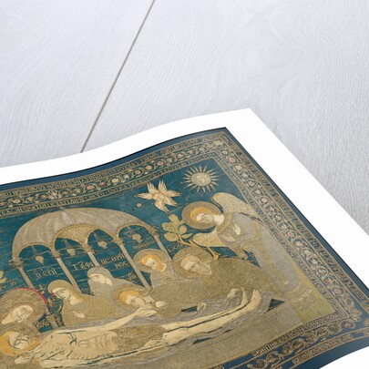 The Entombment (Altar embroidery), 1682 by Anonymous