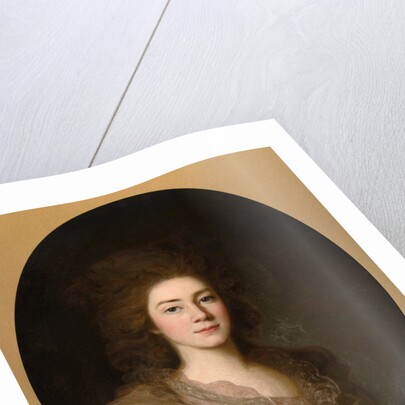Portrait of Countess Varvara Ivanovna Golitsyna (?-1804), née Shipova, 1790s by Anonymous