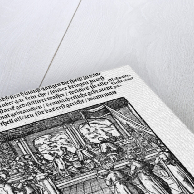 A Meal of Tsar (From Die Moskouitische Chronica by S. Herberstein), 1579 by Anonymous