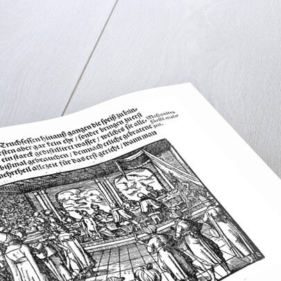 A Meal of Tsar (From Die Moskouitische Chronica by S. Herberstein), 1579 by Anonymous