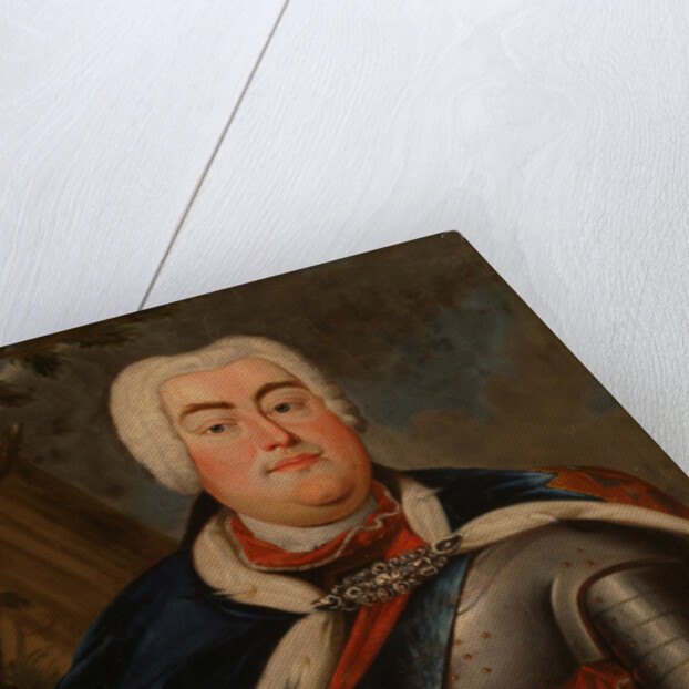 Portrait of Augustus III of Poland by Anonymous