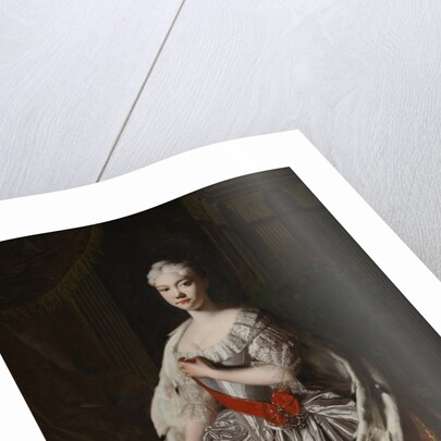 Portrait of Grand Duchess Natalya Alexeyevna of Russia (1714?1728), End 1720s by Anonymous