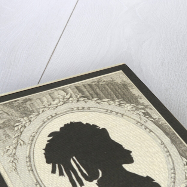Silhouette portrait of Natalia Kirillovna Zagryazyskaya née Razumovskaya, 1777-1782 by Anonymous