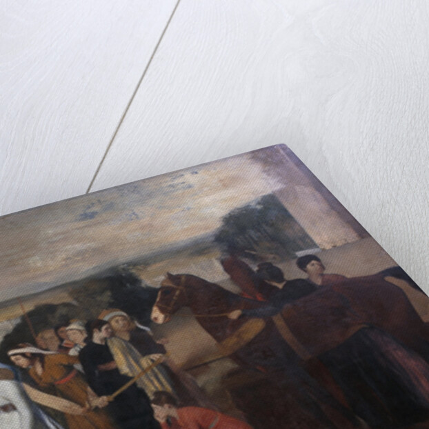 Semiramis Building Babylon, 1861 by Edgar Degas