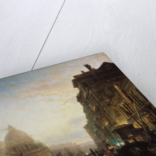 Venice at night, 1856 by Alexei Petrovich Bogolyubov