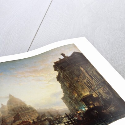 Venice at night, 1856 by Alexei Petrovich Bogolyubov