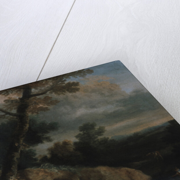 Sea landscape with robbers by Salvatore Rosa