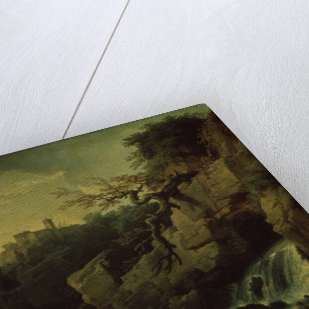 Romantic landscape (Landscape in the Taste of Salvatore Rosa), 1746 by Claude Joseph Vernet