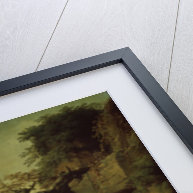 Romantic landscape (Landscape in the Taste of Salvatore Rosa), 1746 by Claude Joseph Vernet