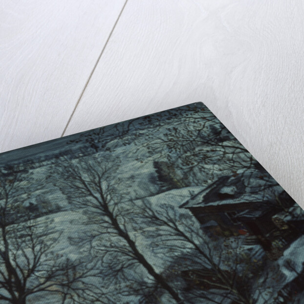 Winter landscape, 1917 by Isaak Izrailevich Brodsky