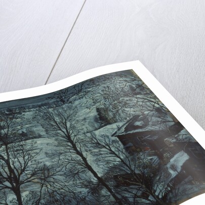 Winter landscape, 1917 by Isaak Izrailevich Brodsky