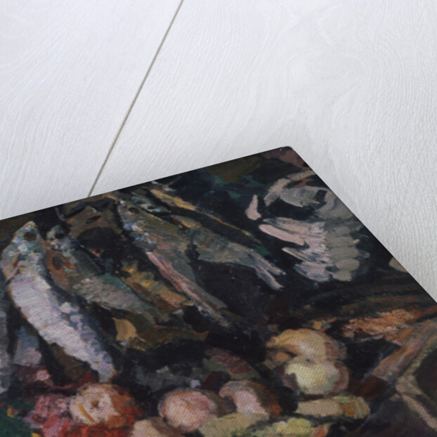 Fish, vine and fruits, 1916 by Konstantin Alexeyevich Korovin