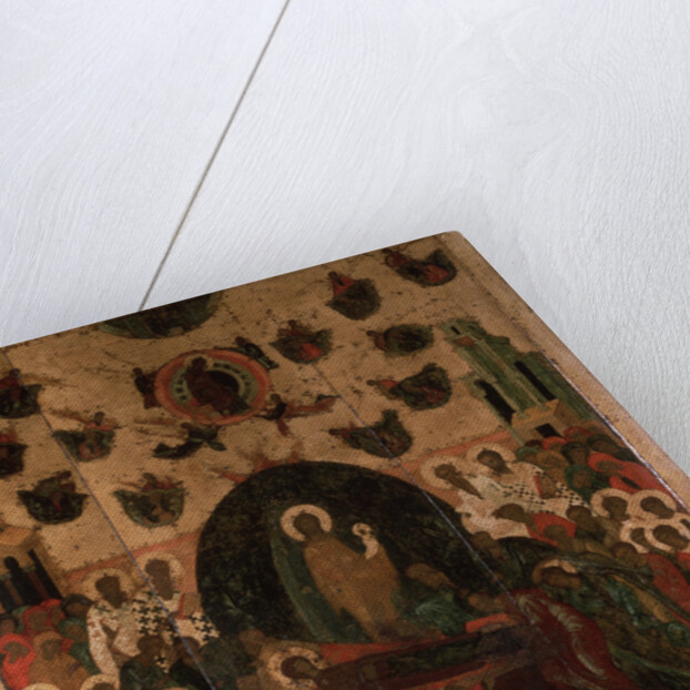 The Dormition of the Virgin, ca 1479 by Russian icon
