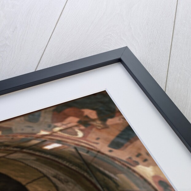The Holy Face (Dome painting in the Archangel Michael Cathedral of the Moscow Kremlin), 1652-1666 by Ancient Russian frescos