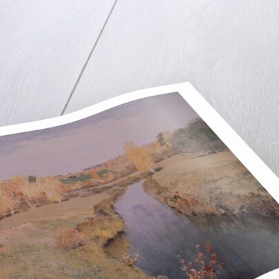 Golden autumn, 1895 by Isaak Ilyich Levitan