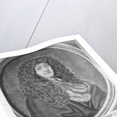 Portrait of Johann Christoph Wagenseil, End of 17th cen by Jacob von Sandrart