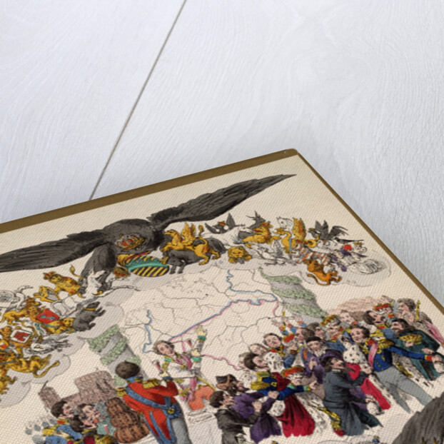 The Congress of Vienna (Caricature), 1815 by Anonymous